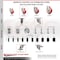 Service Caster 3.5 Inch 316SS Red Poly Swivel 1-1/2 Inch Expanding Stem Caster Set Brake SCC SCC-SS316EX20S3514-PPUBRED-TLB-112-4 - alternate 2